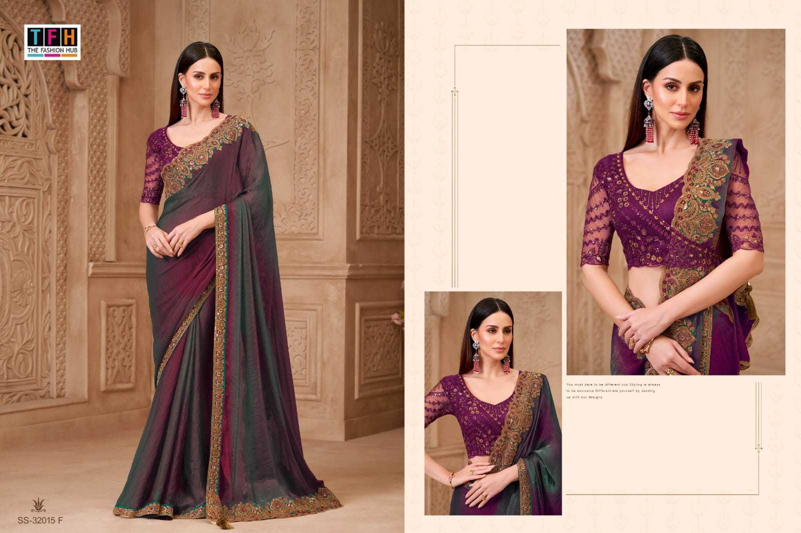 Georgette Party Wear Saree