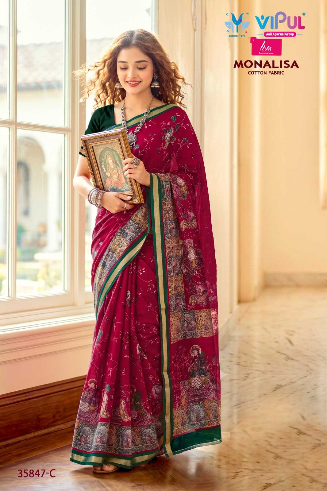 Cotton Festive Saree