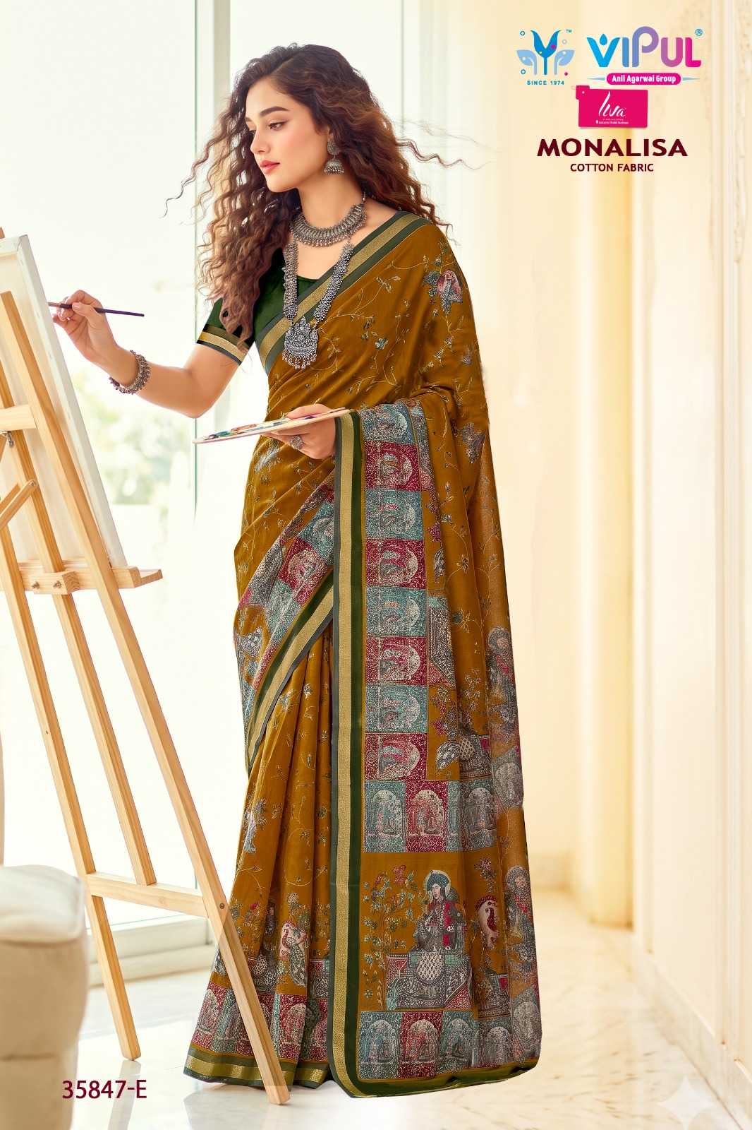 Cotton Festive Saree
