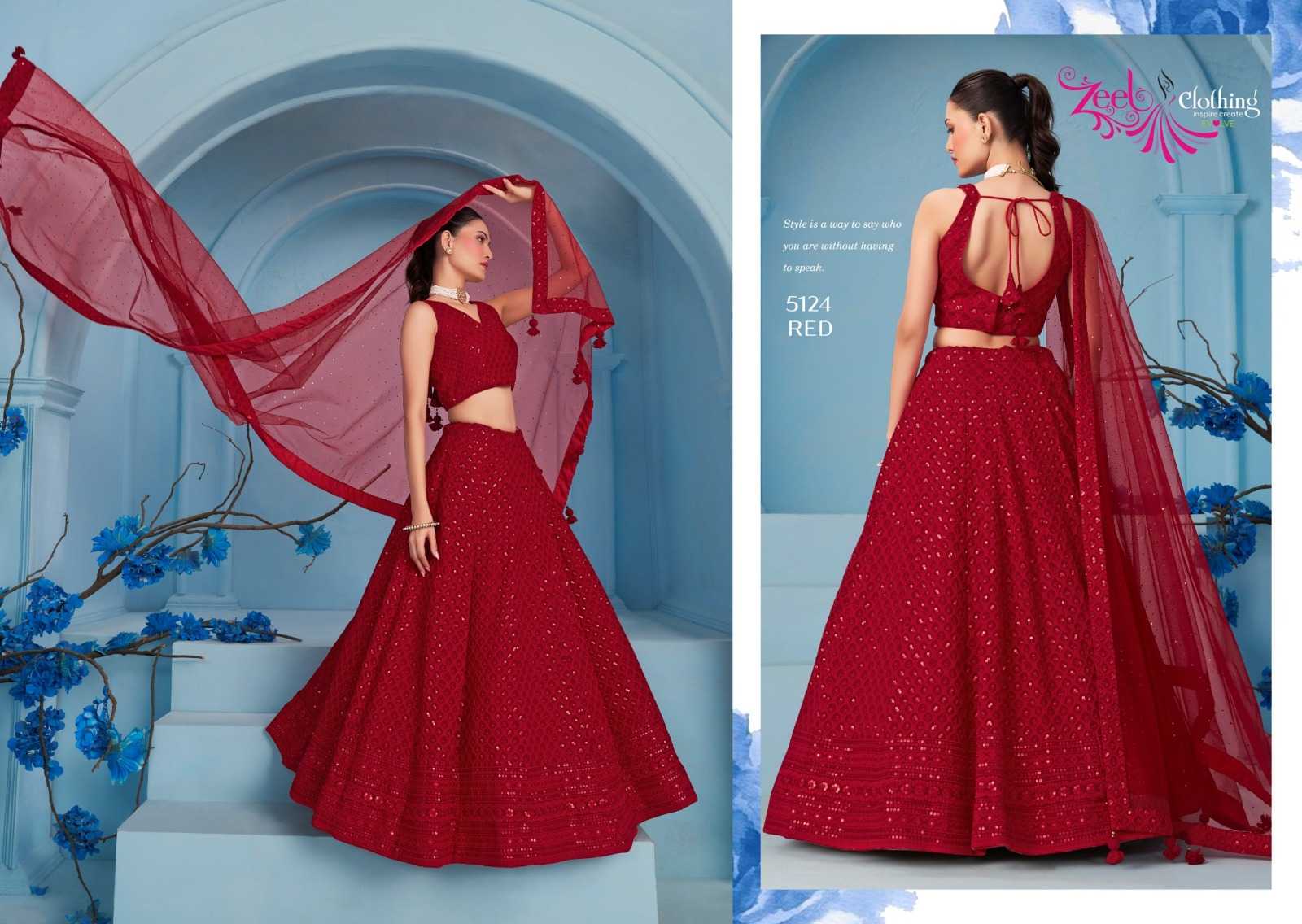 Embroidered Lehenga