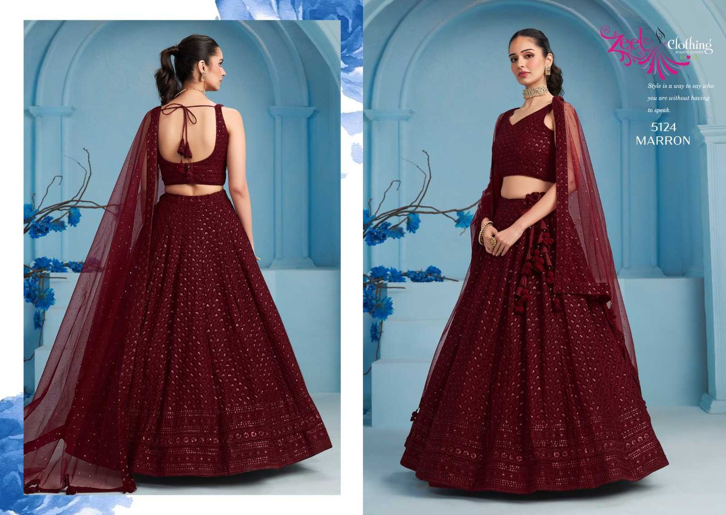 Embroidered Lehenga
