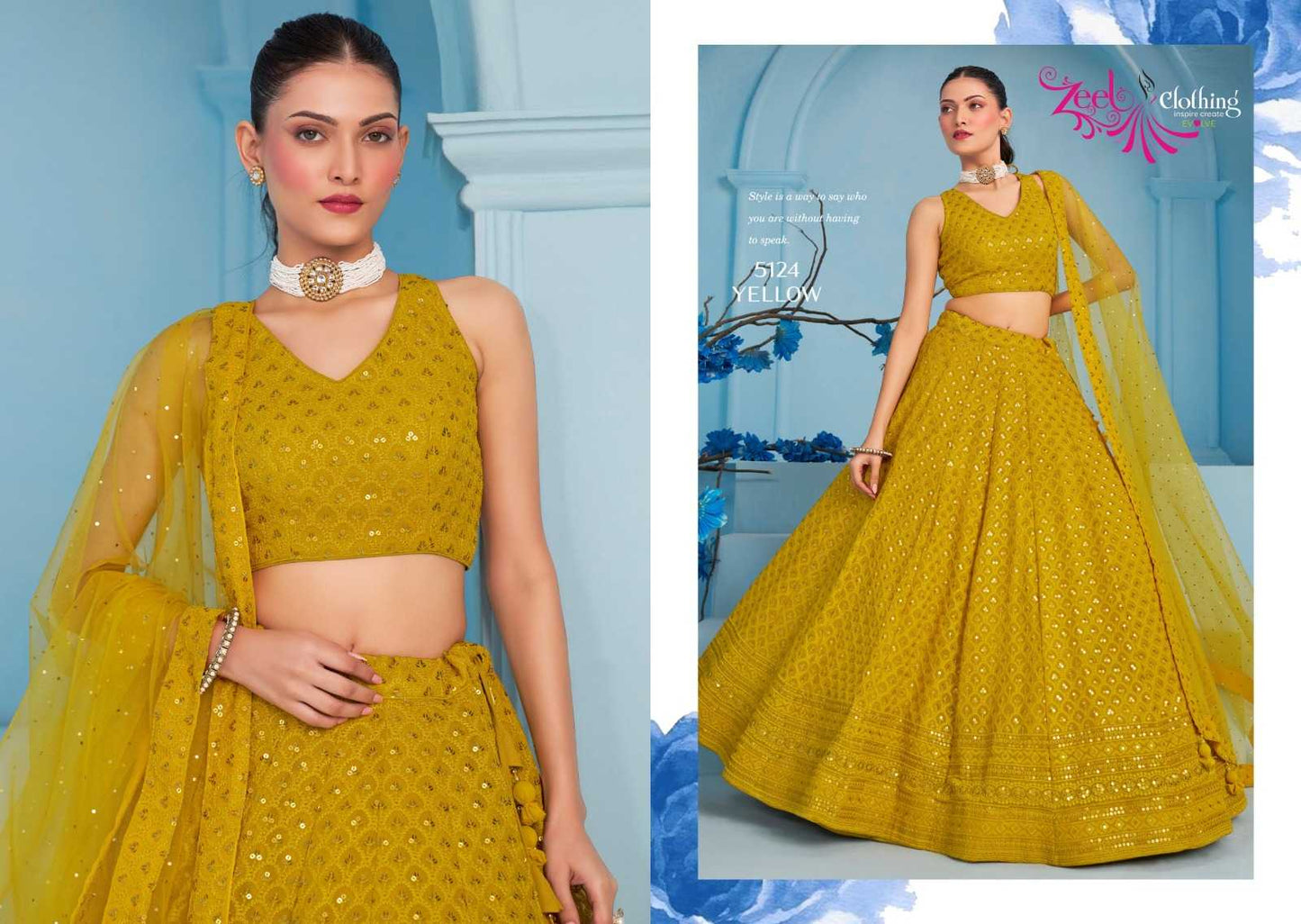 Embroidered Lehenga