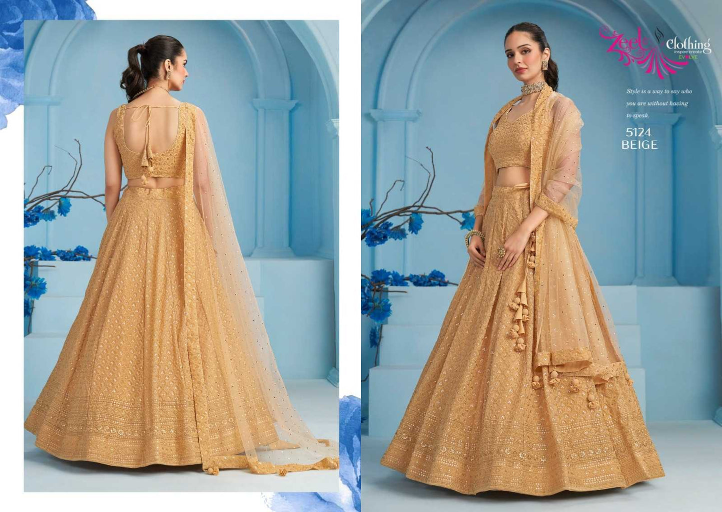 Embroidered Lehenga