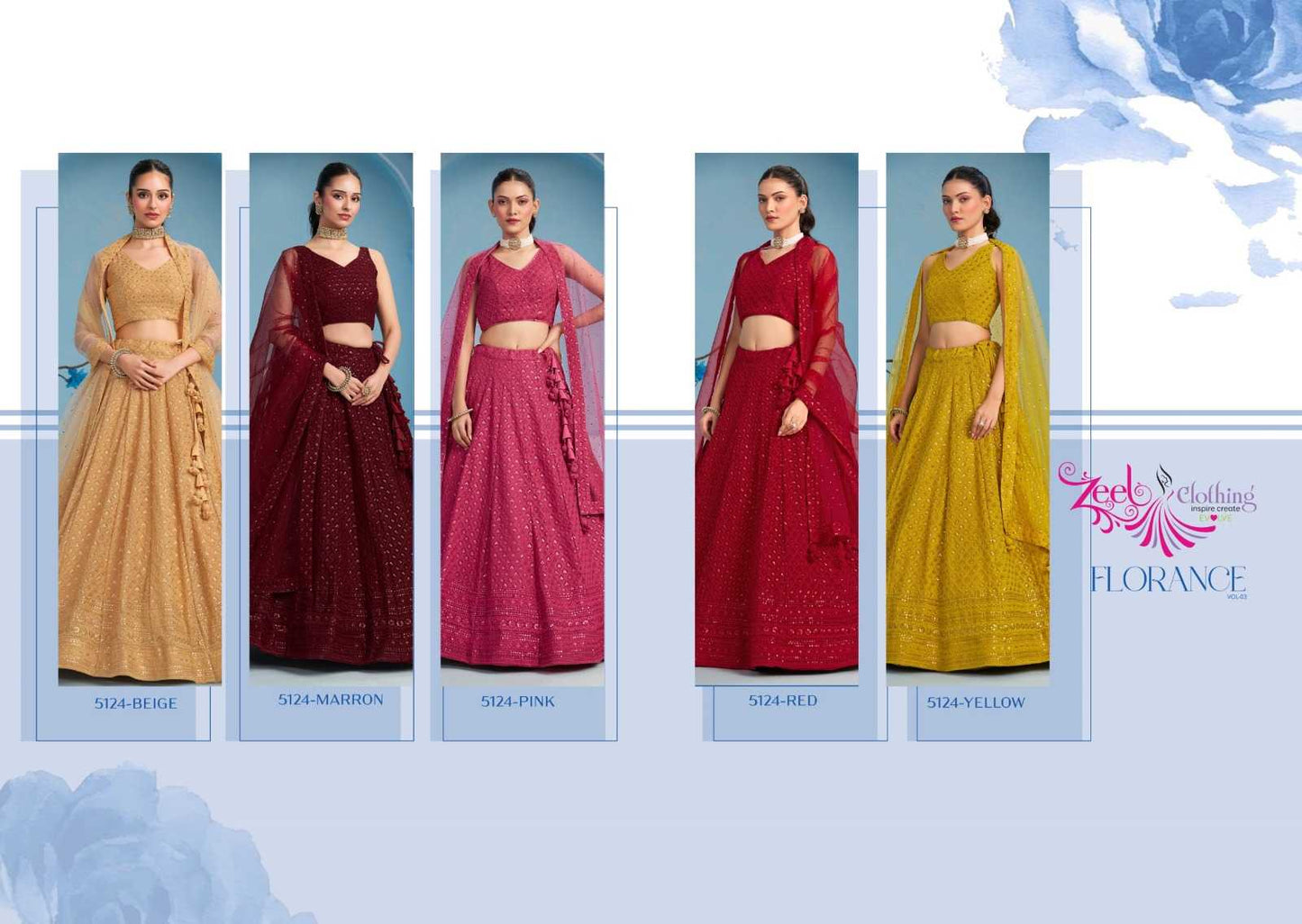 Embroidered Lehenga