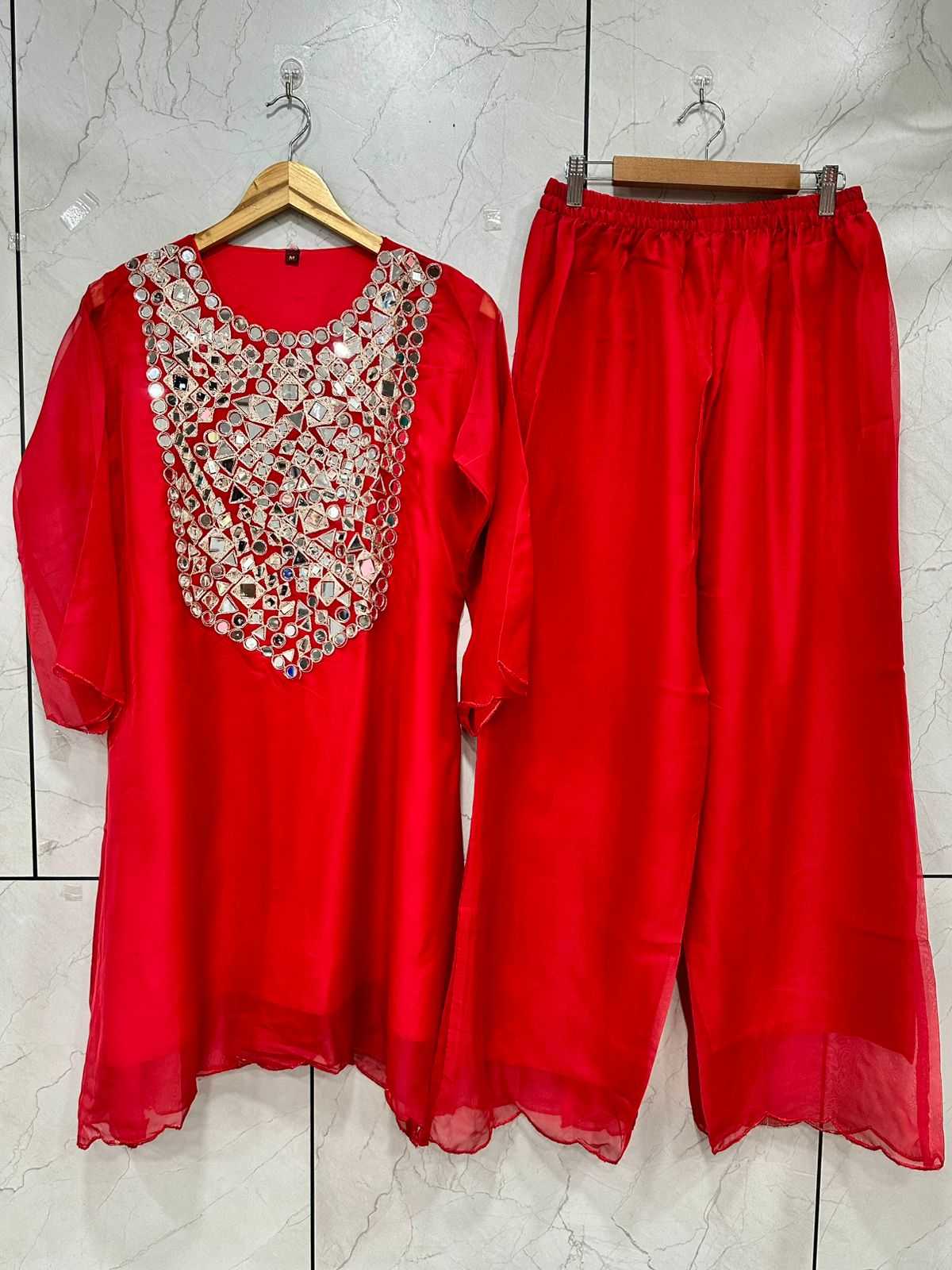 Tabby Silk Embroidery Suit