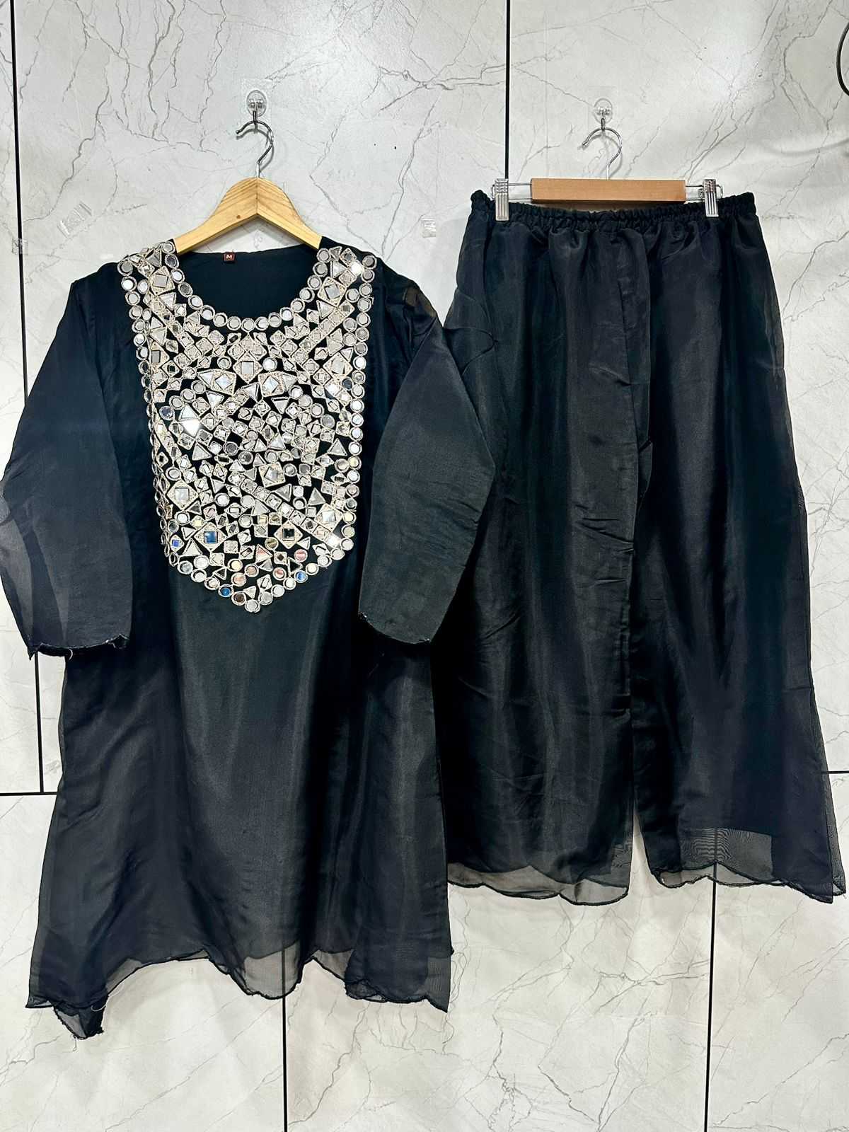 Tabby Silk Embroidery Suit
