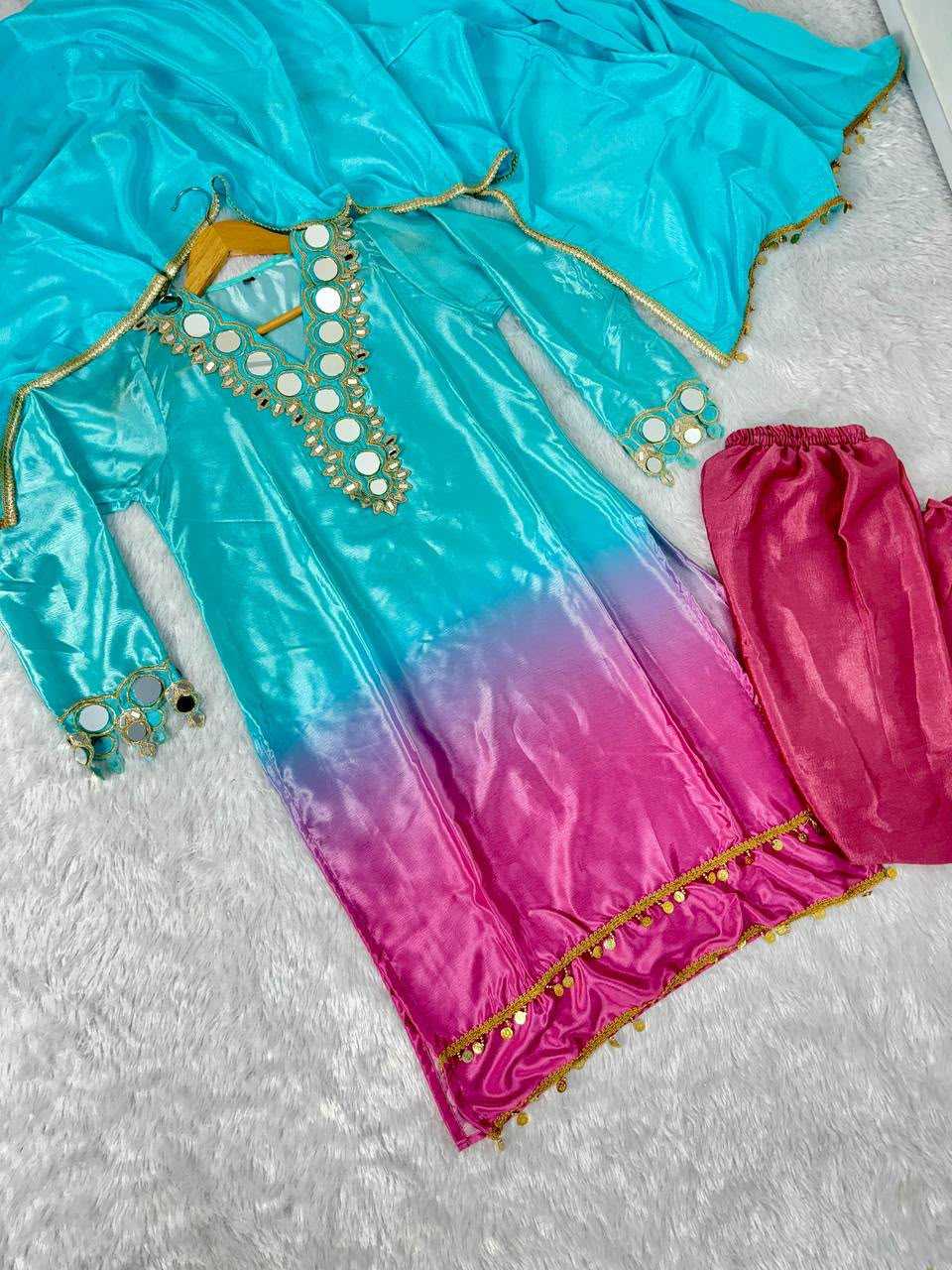 Chinon Silk Ladies Suit