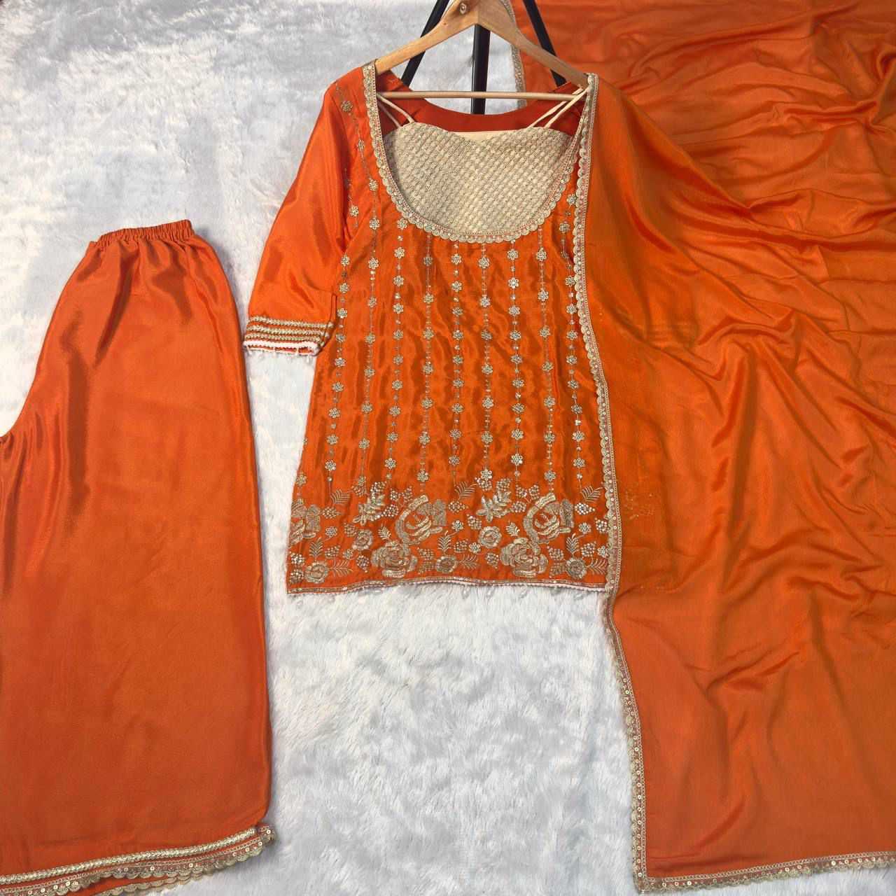 Chinon Embroidery Suit
