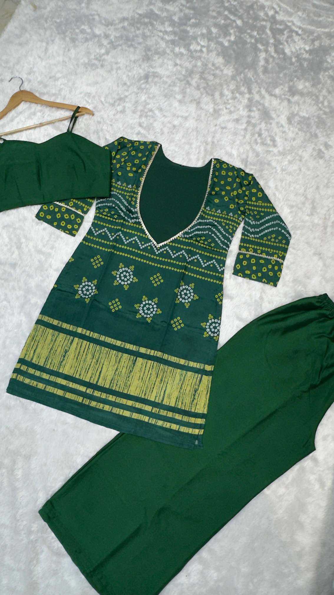 Faux Georgette Co-ord Set