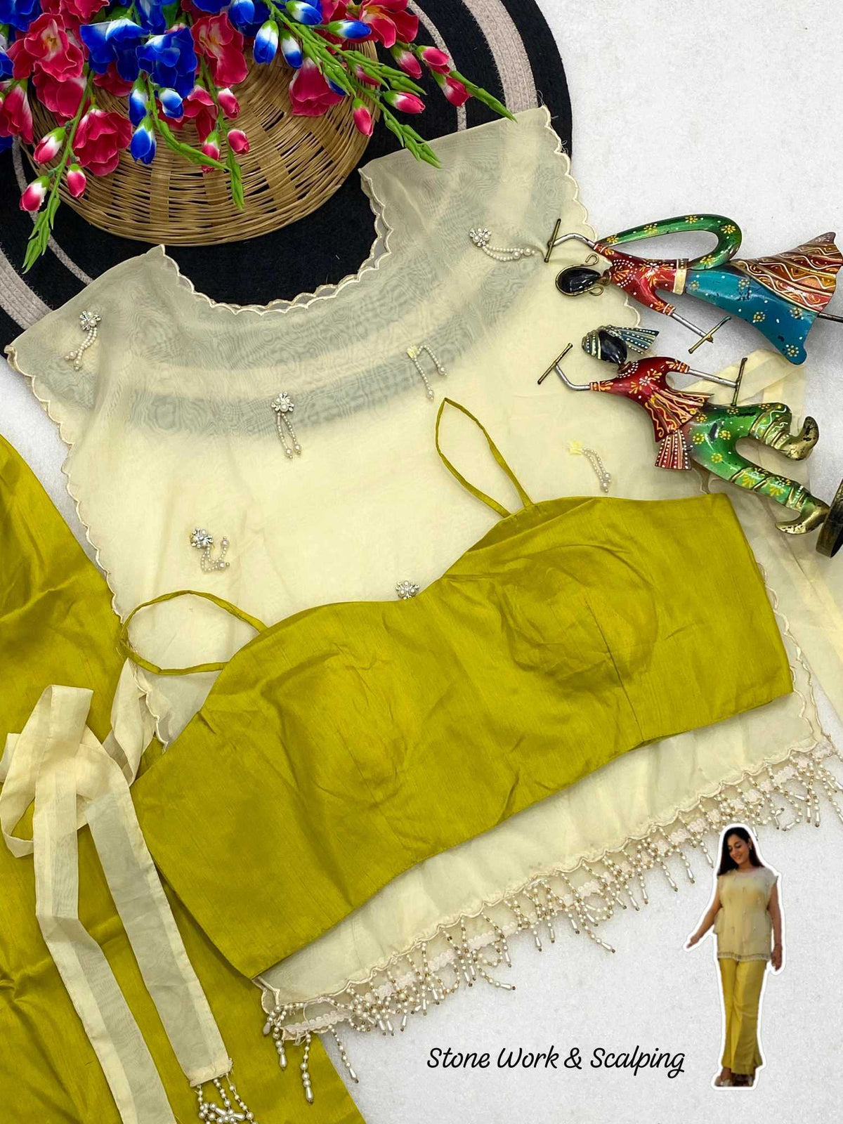 Russian Silk Ladies Suit