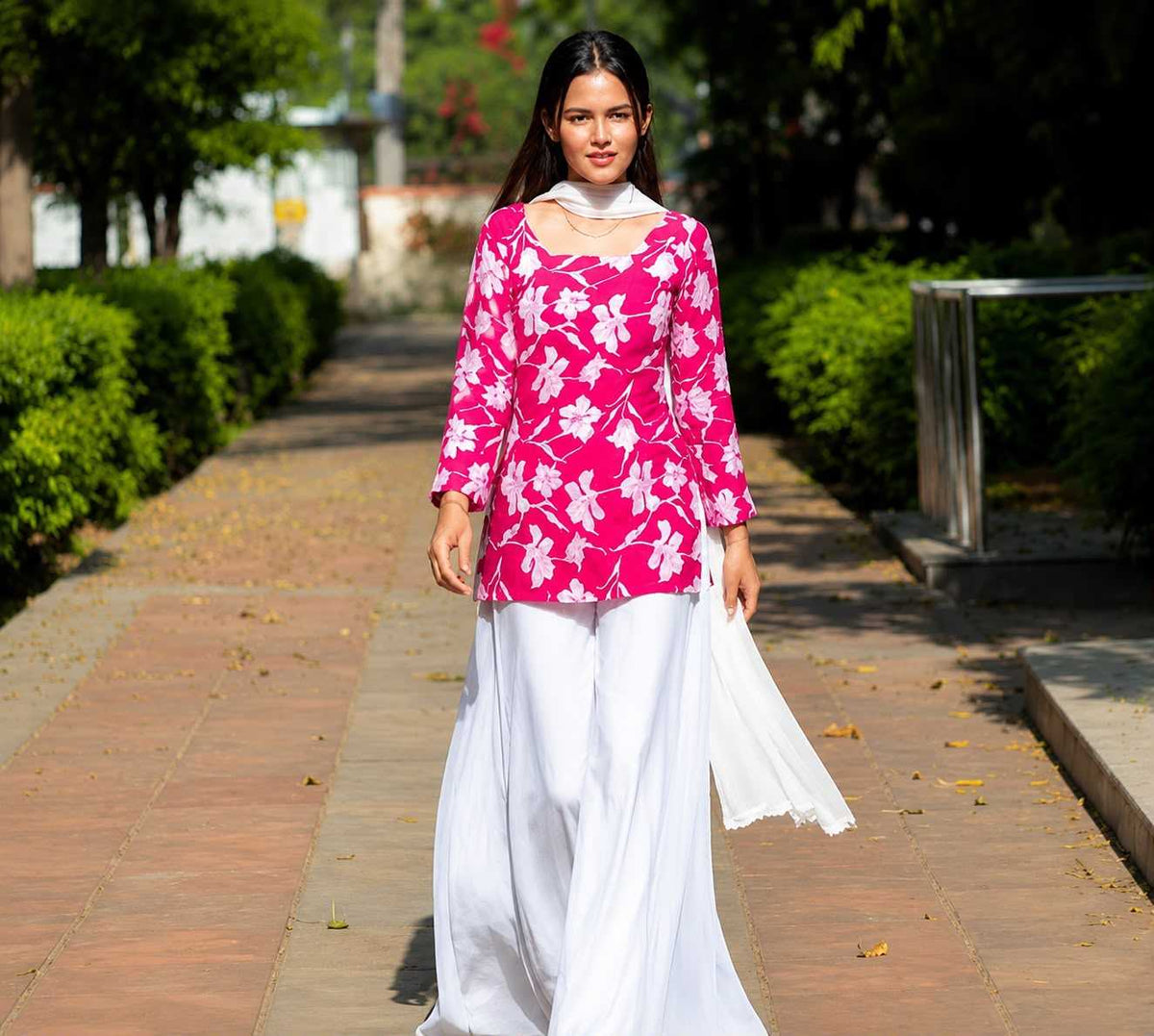 Cotton Palazzo Suit