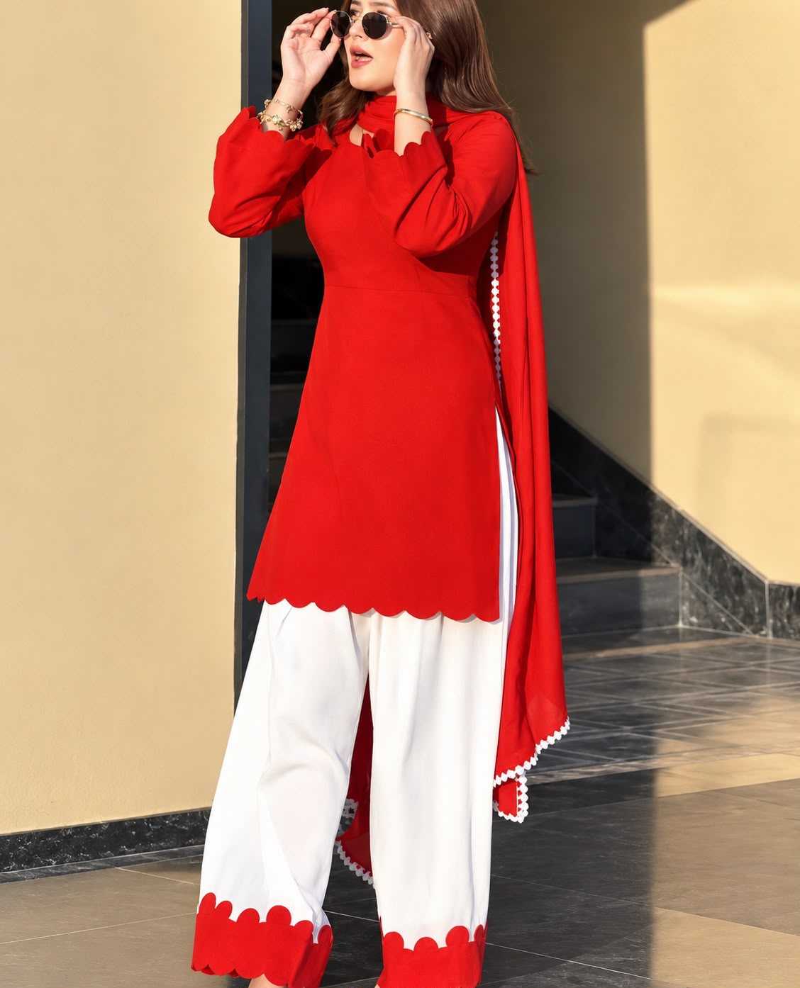 Chanderi Soft Ladies Suit 1099
