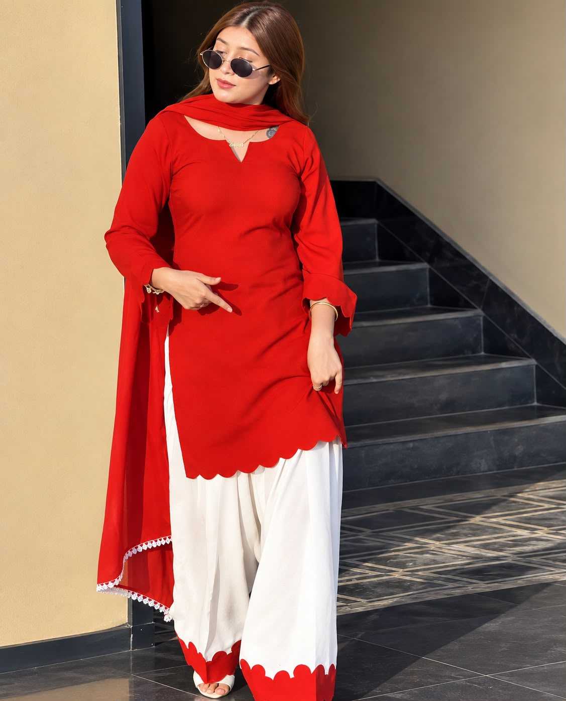 Chanderi Soft Ladies Suit 1099