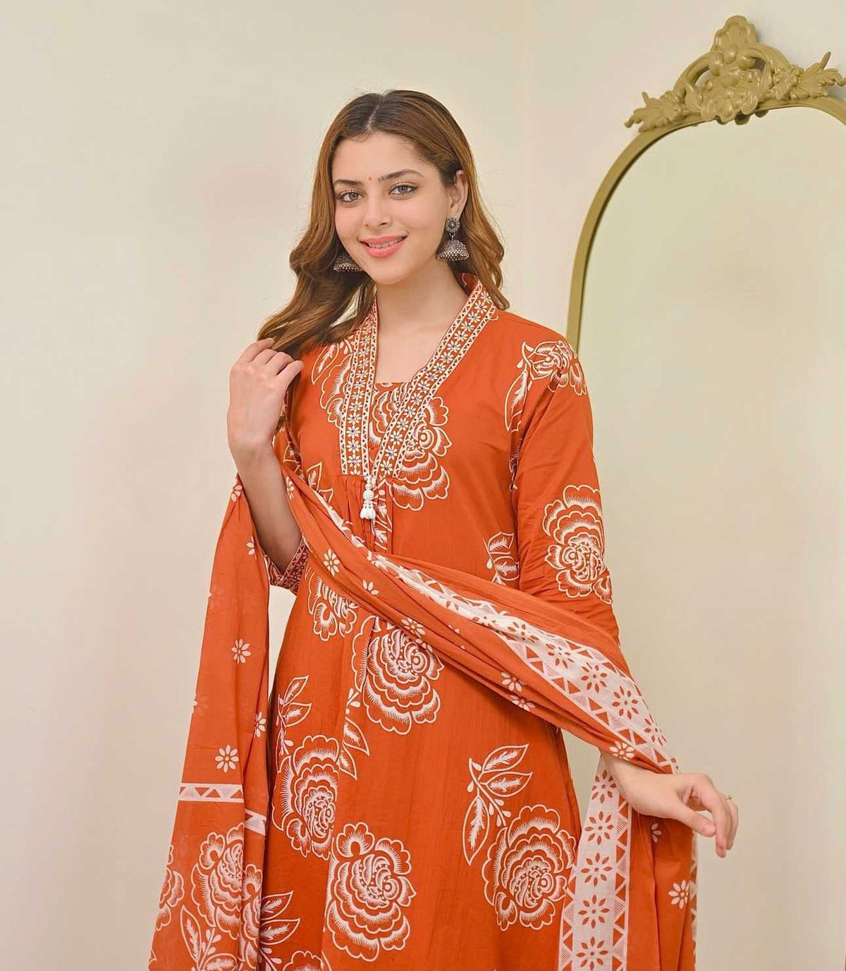 Cotton Festive Kurti