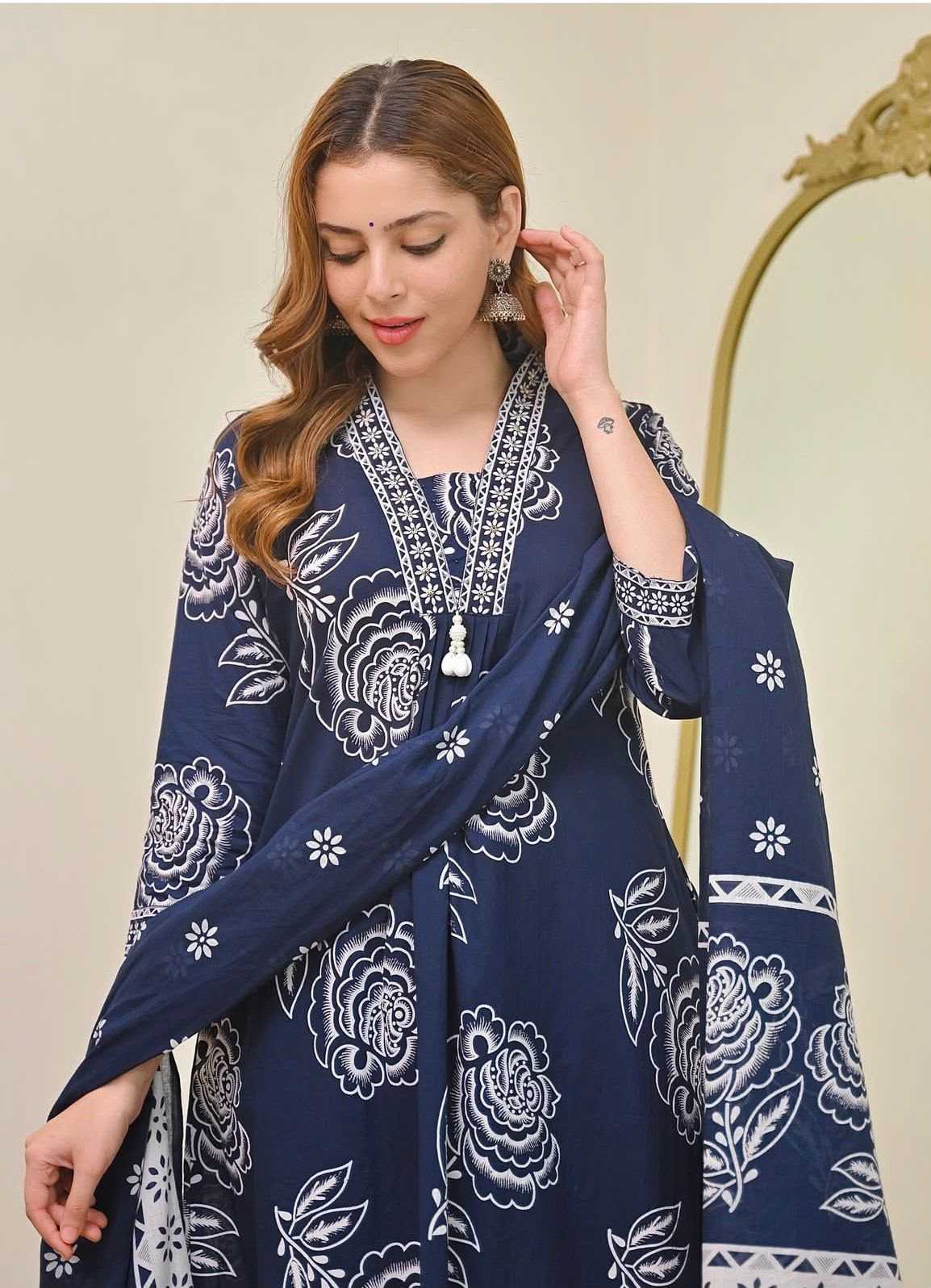 Cotton Festive Kurti