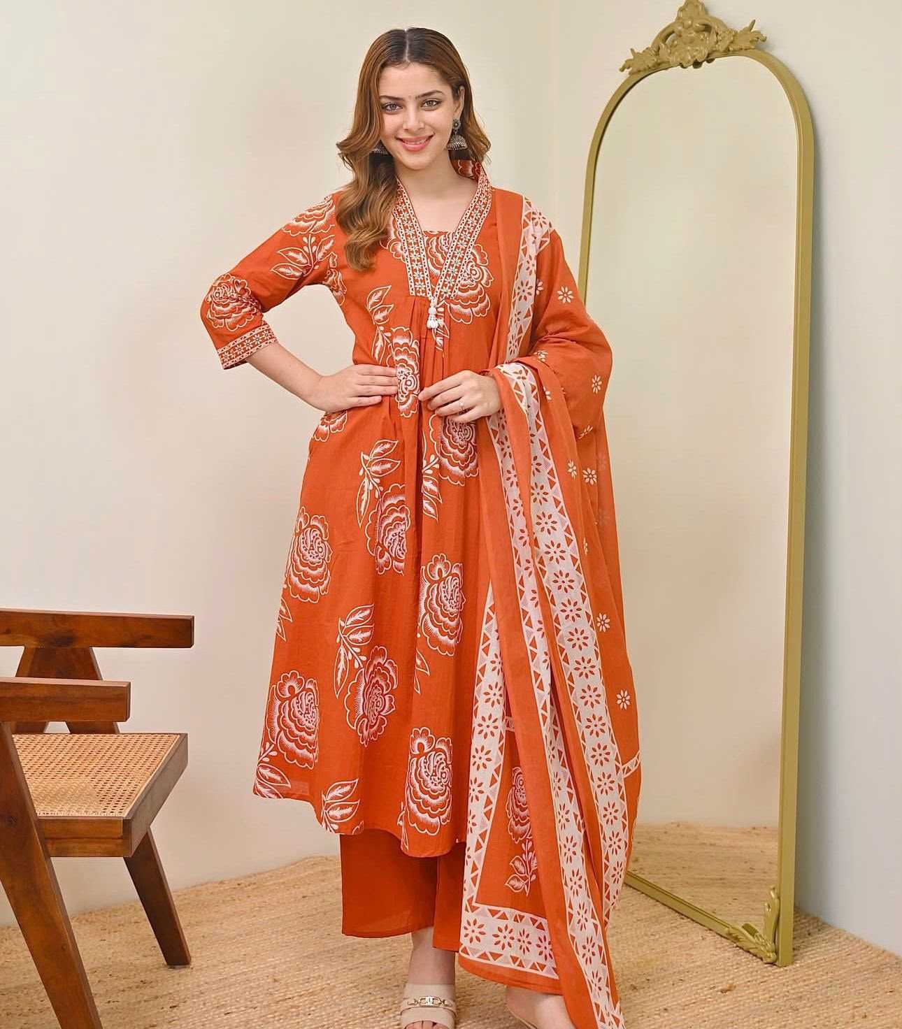 Cotton Festive Kurti