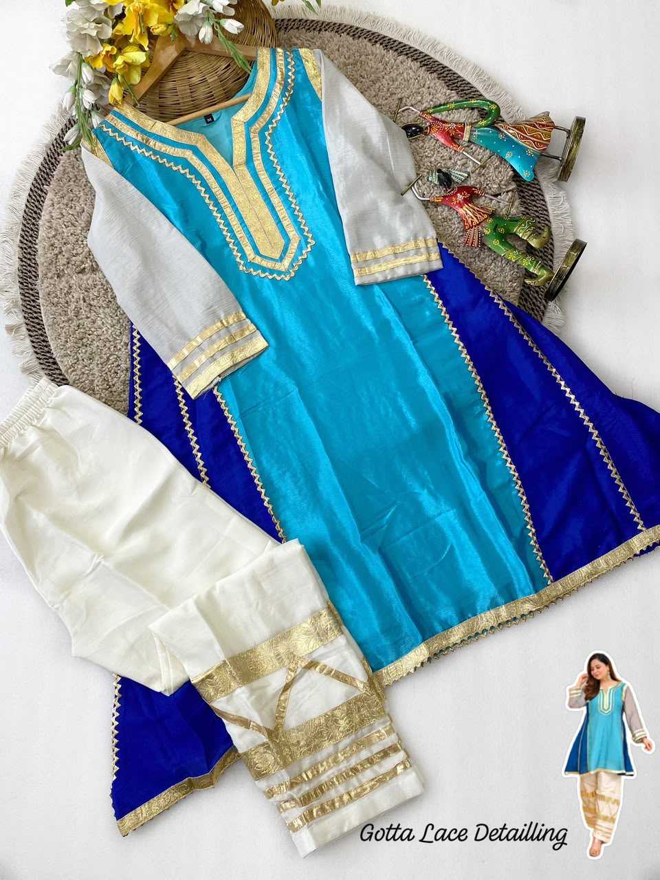Chinon Silk Designer Suit