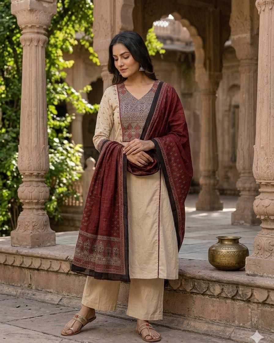 Cotton Festive Kurti