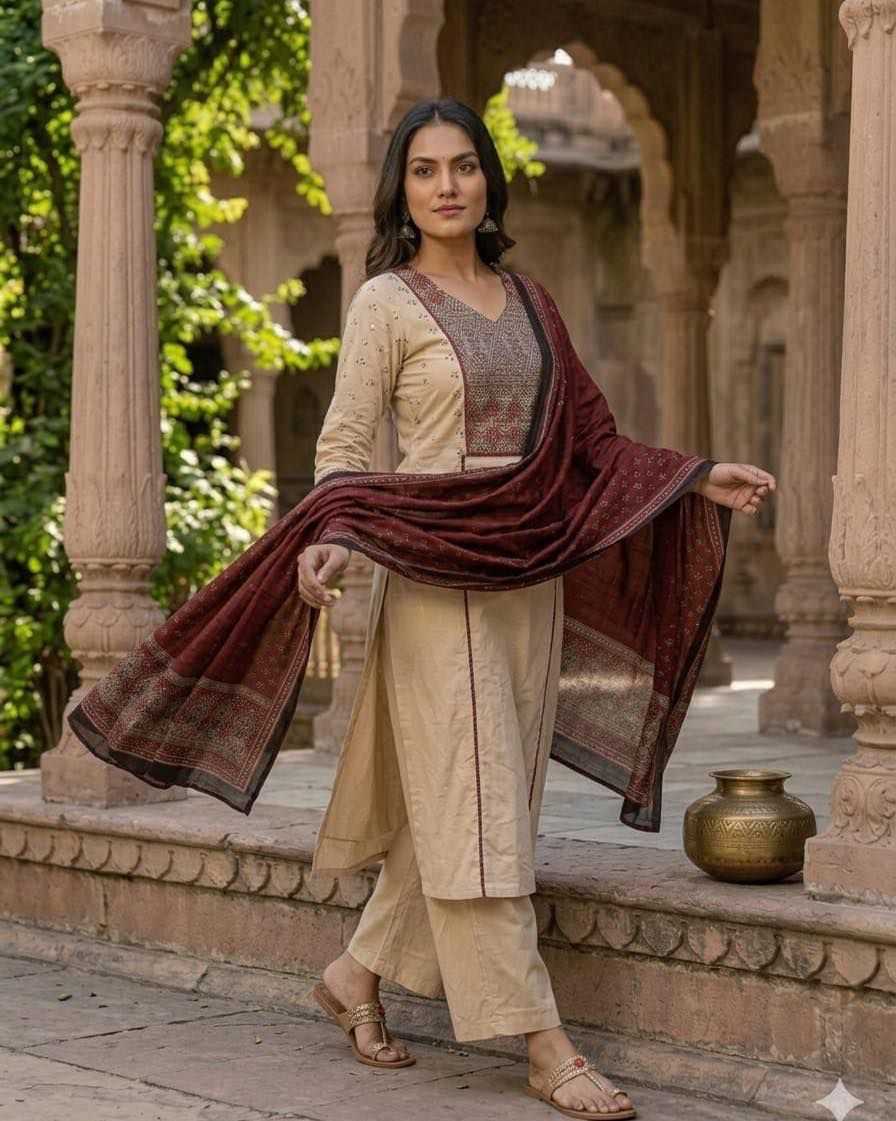 Cotton Festive Kurti
