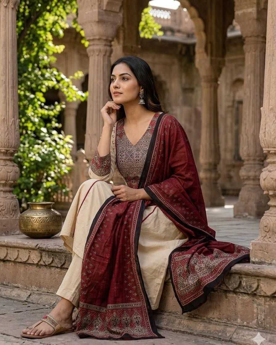 Cotton Festive Kurti