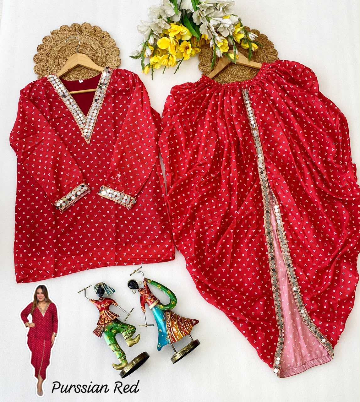 Muslin Silk Designer Suit