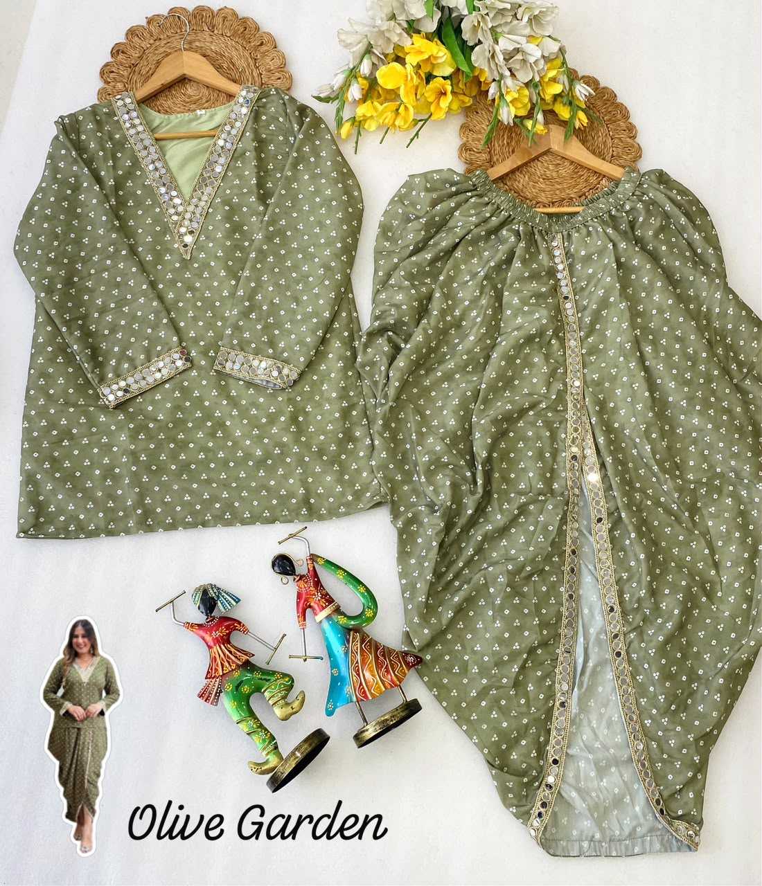 Muslin Silk Designer Suit