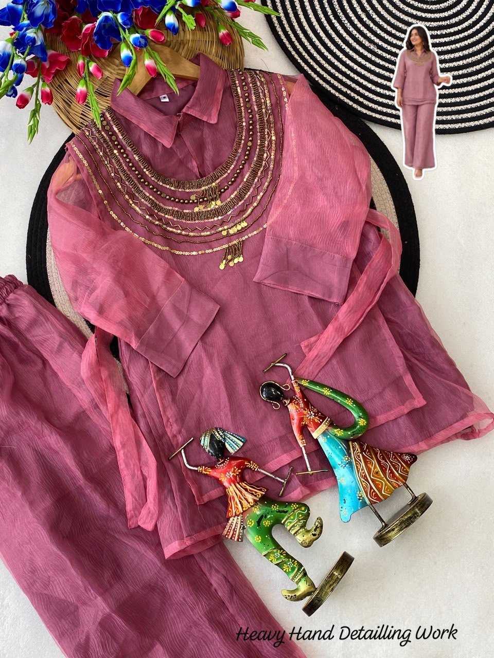 Tissue Silk Casual Kurti