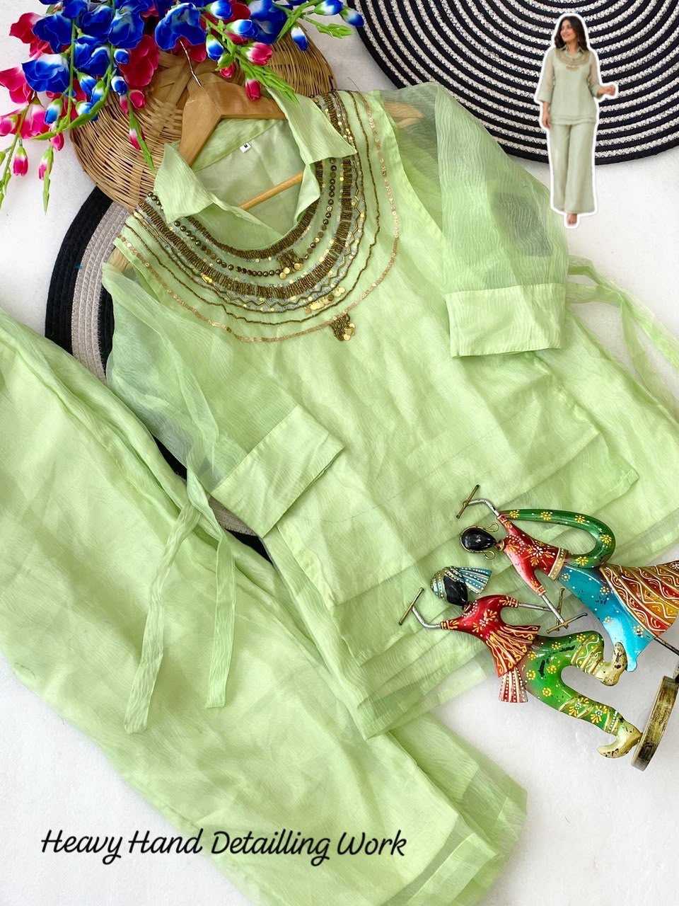 Tissue Silk Casual Kurti