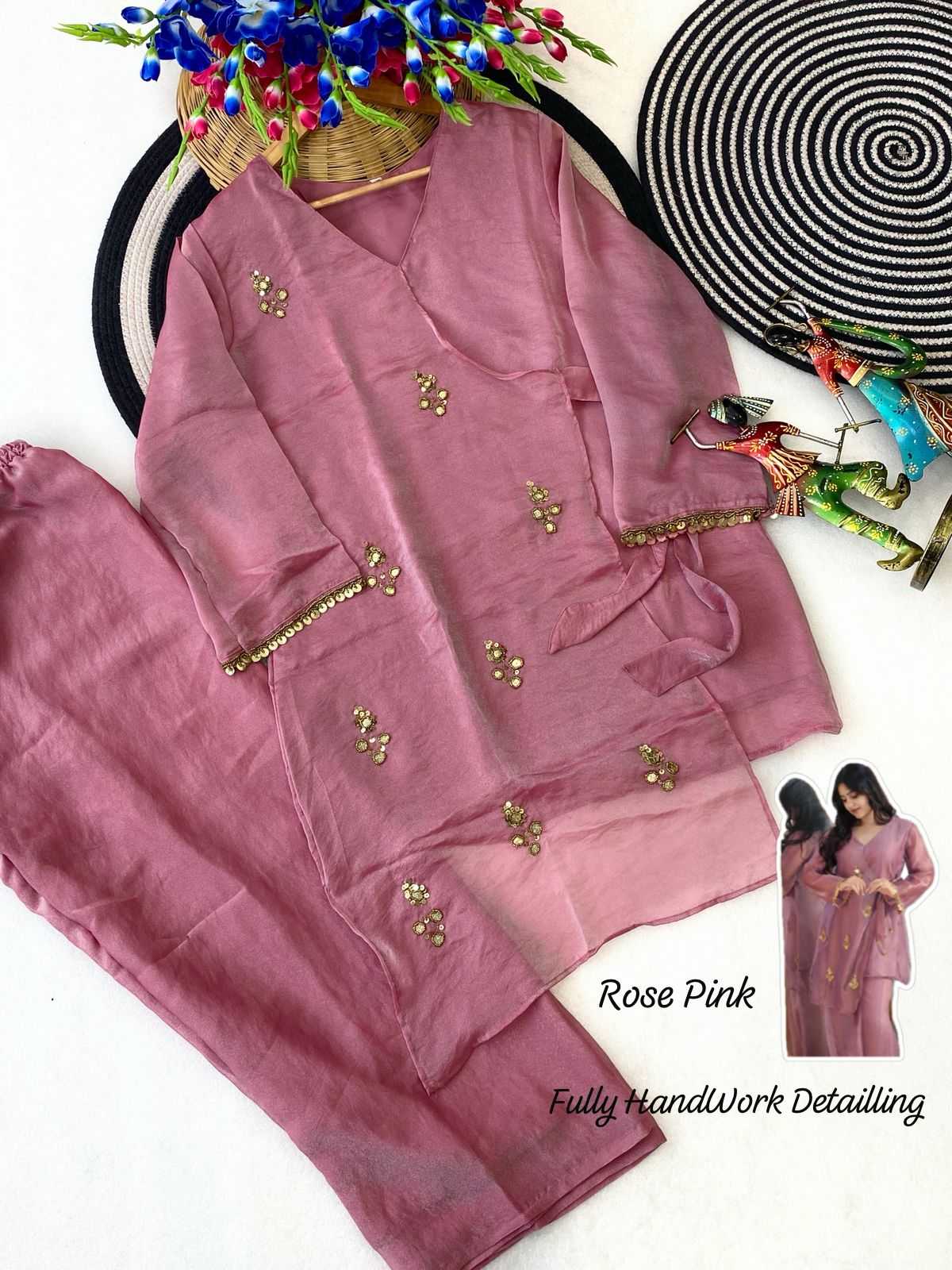 Dull Moss Festive Kurti