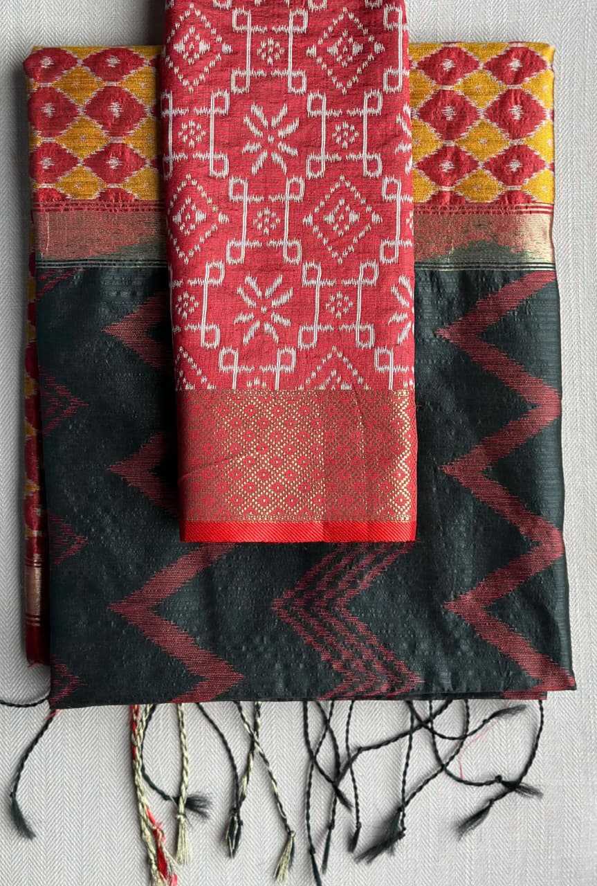 Tussar Silk Leheriya Saree
