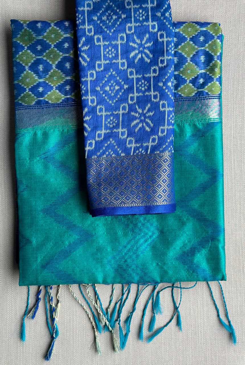 Tussar Silk Leheriya Saree