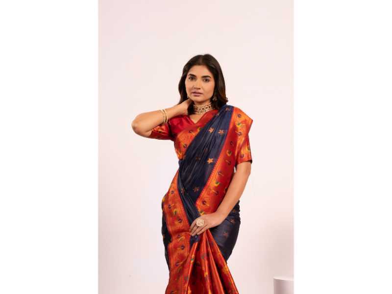 Soft Tissue Floral Saree