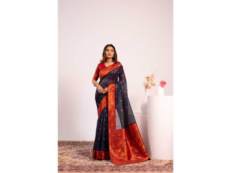 Soft Tissue Floral Saree