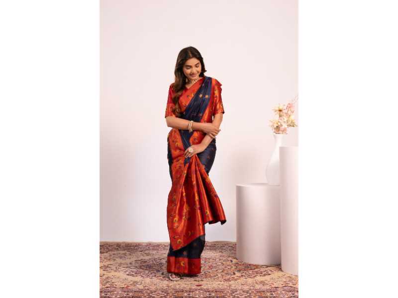 Soft Tissue Floral Saree