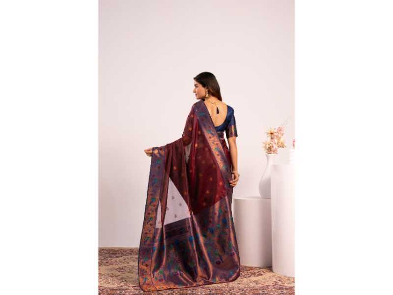 Soft Tissue Floral Saree