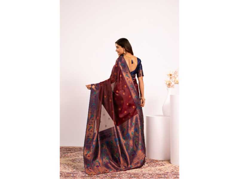 Soft Tissue Floral Saree