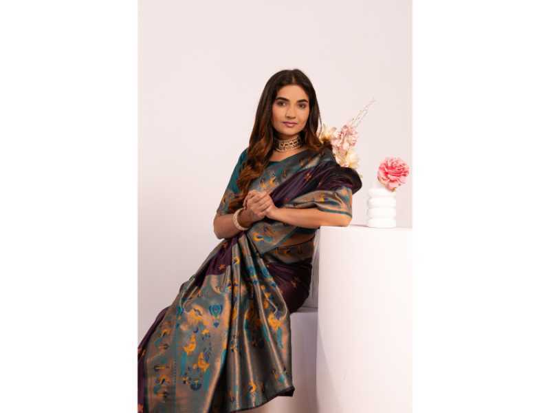 Soft Tissue Floral Saree