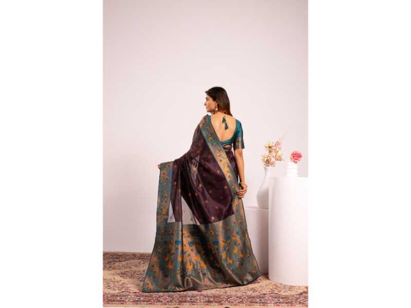 Soft Tissue Floral Saree
