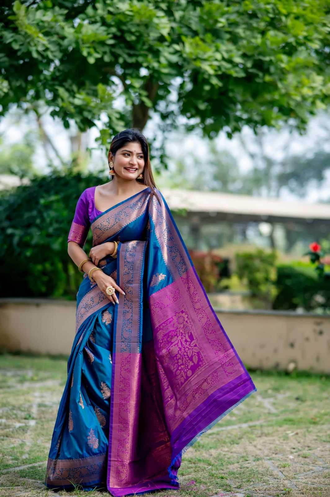 ALL Soft Silk Designer Saree