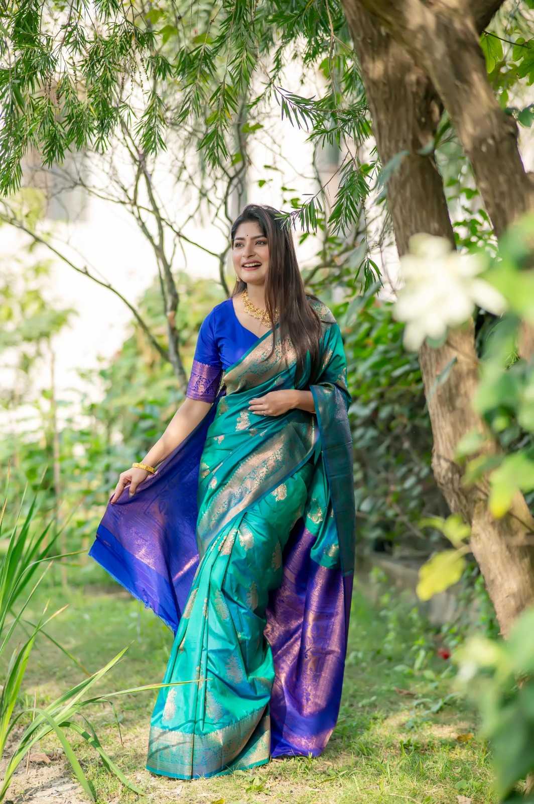 ALL Soft Silk Designer Saree