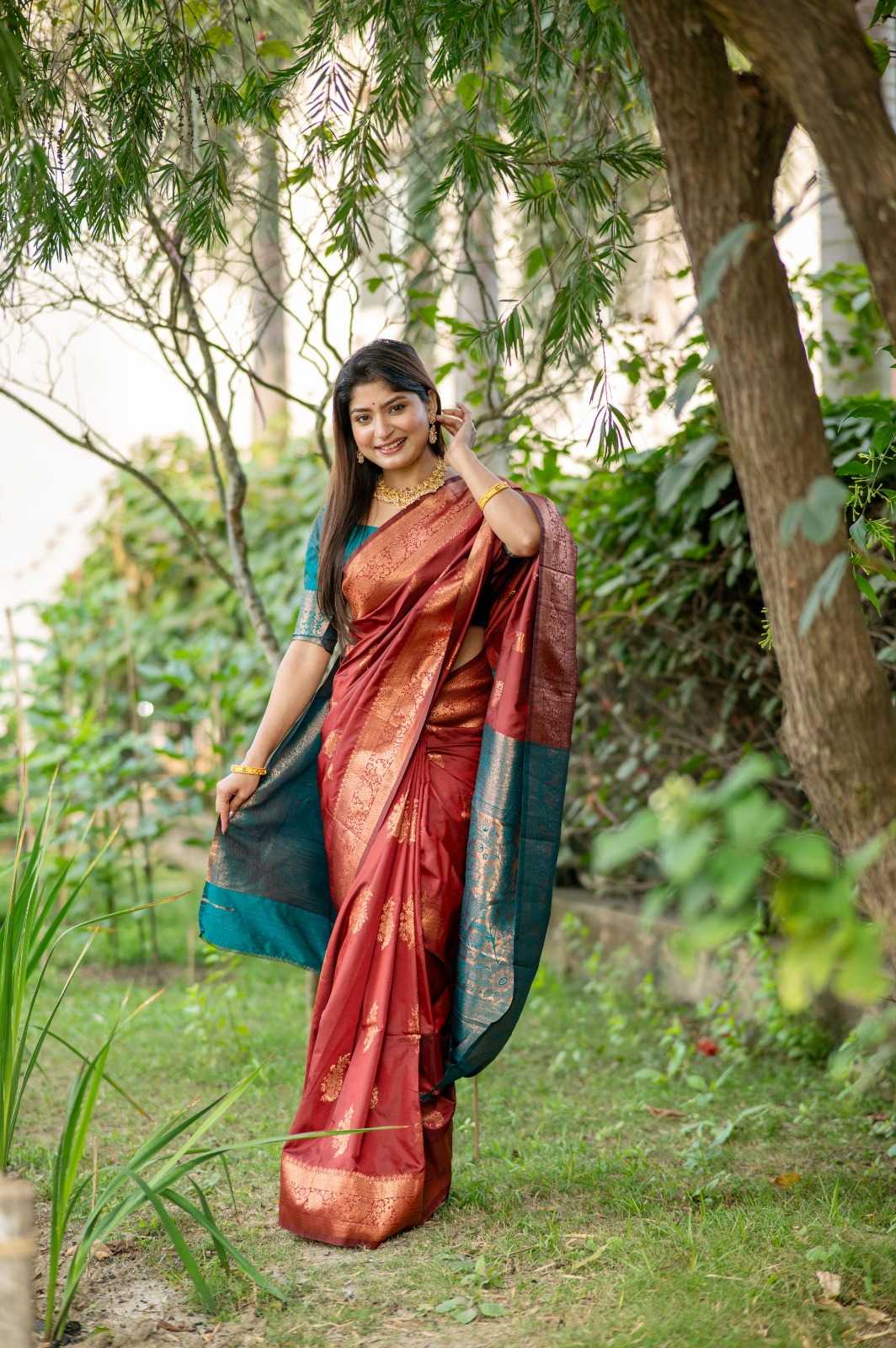 ALL Soft Silk Designer Saree