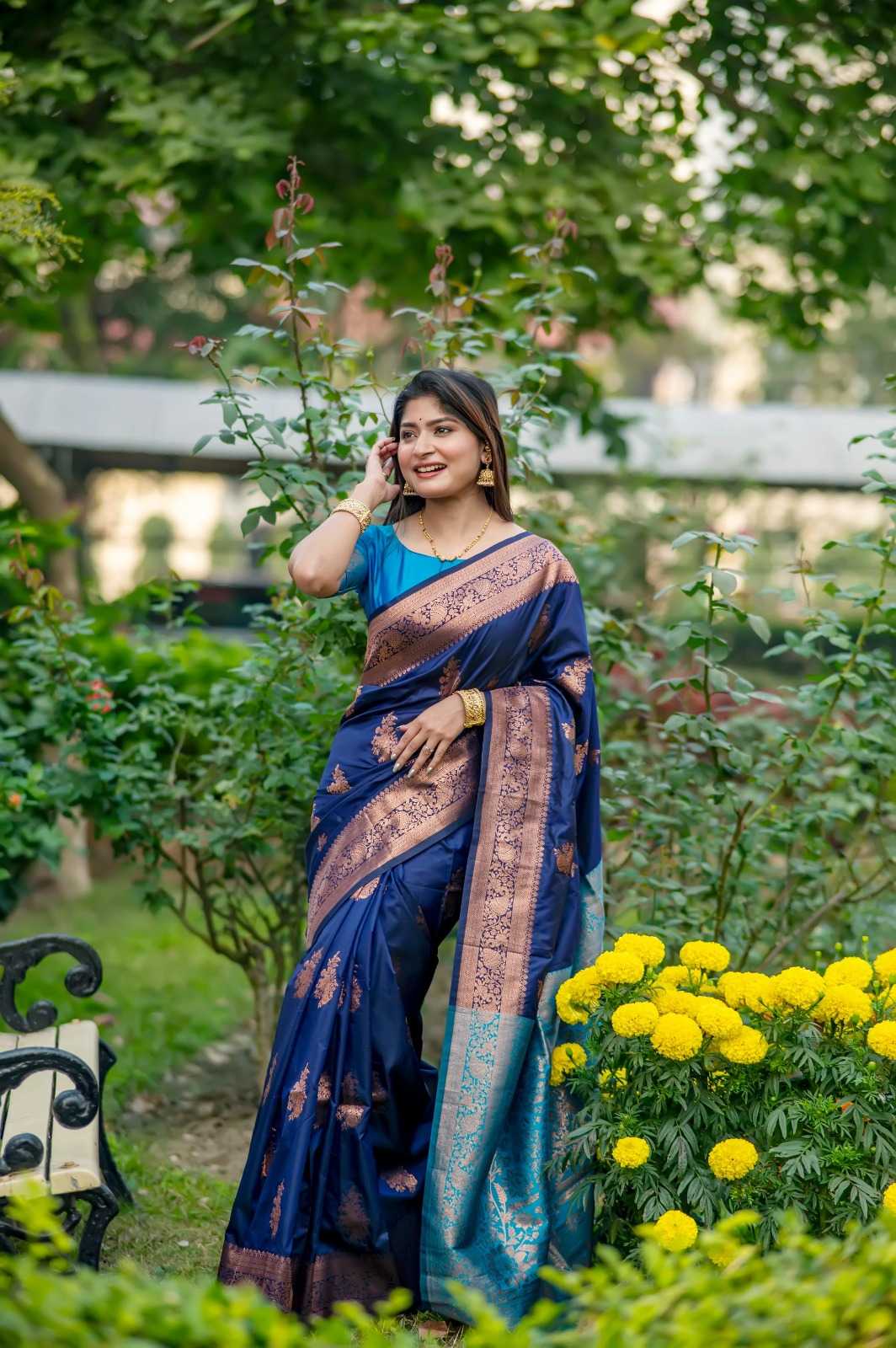 ALL Soft Silk Designer Saree
