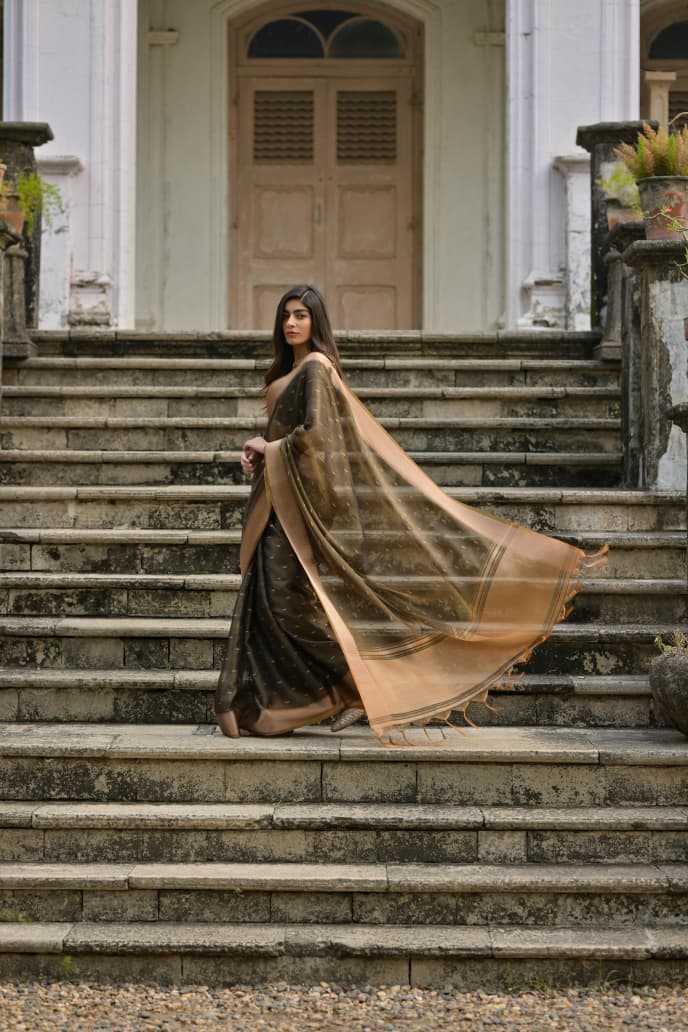 Allu Soft Silk Designer Saree