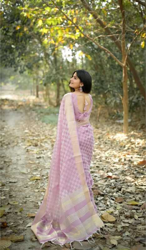 CKS Soft Silk Designer Saree