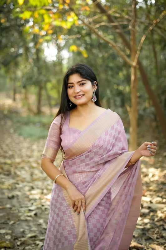 CKS Soft Silk Designer Saree