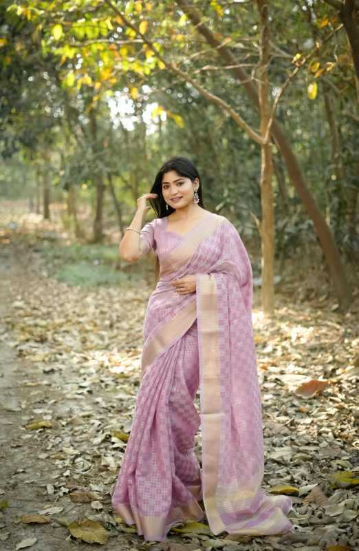 CKS Soft Silk Designer Saree