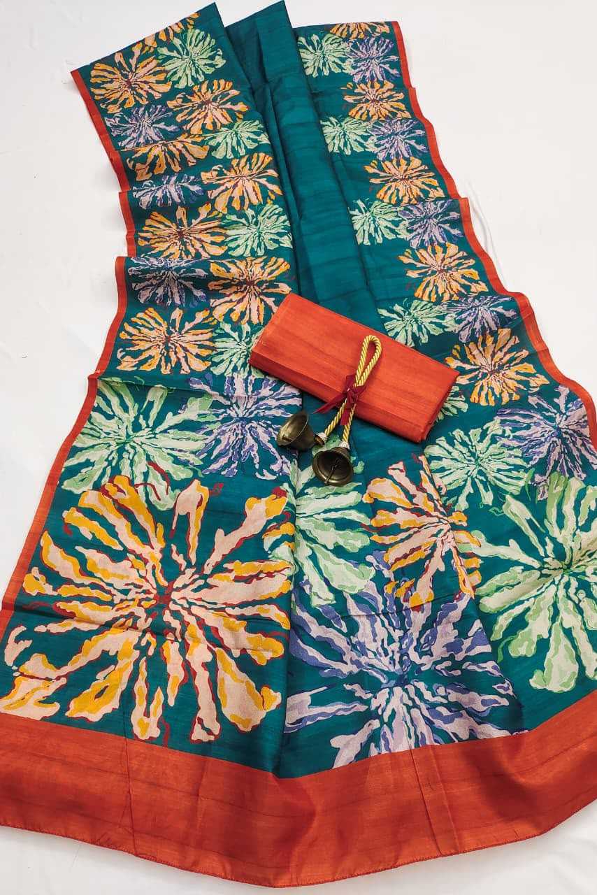 Cosmos Soft Silk Designer Saree
