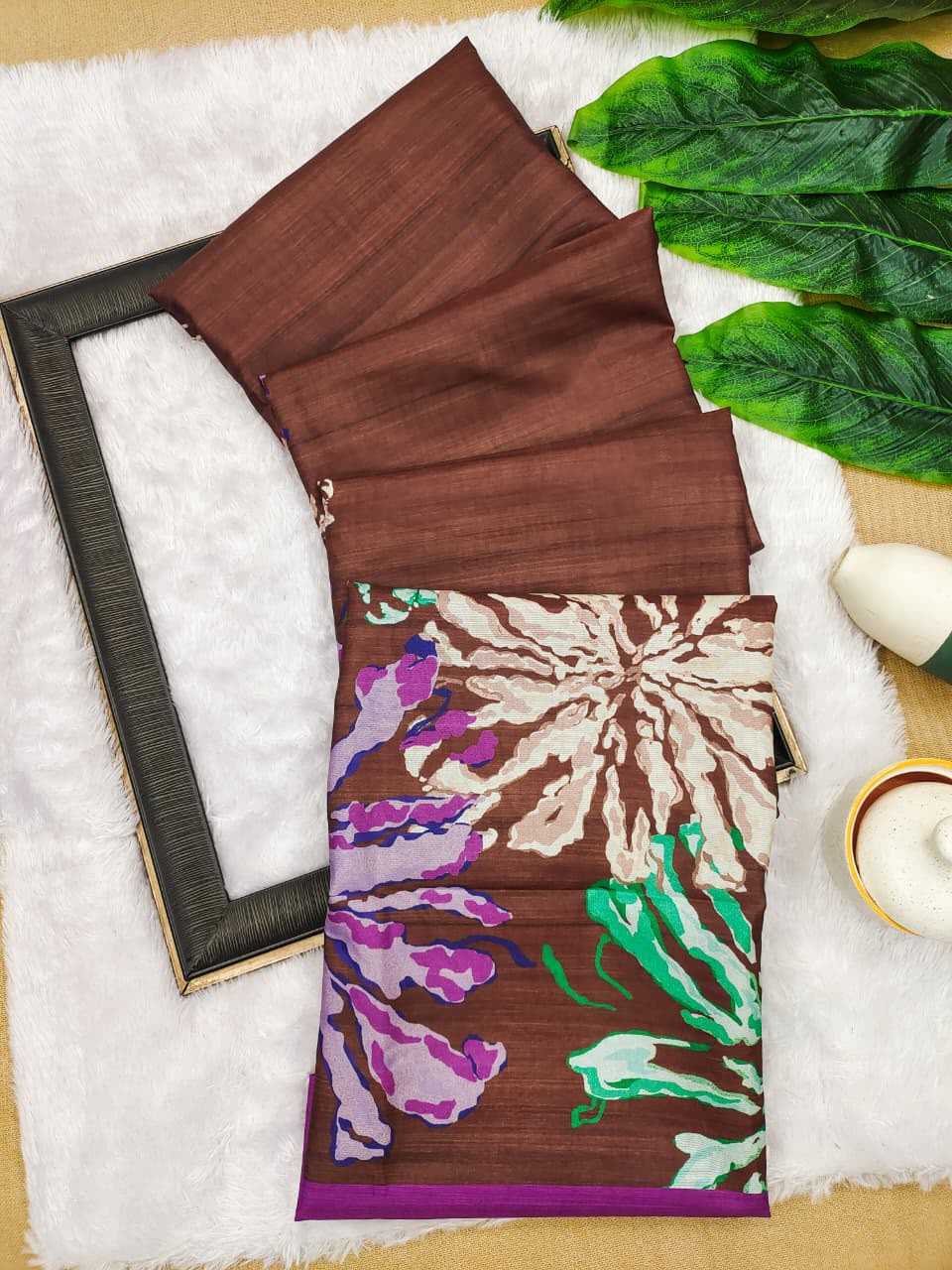 Cosmos Soft Silk Designer Saree