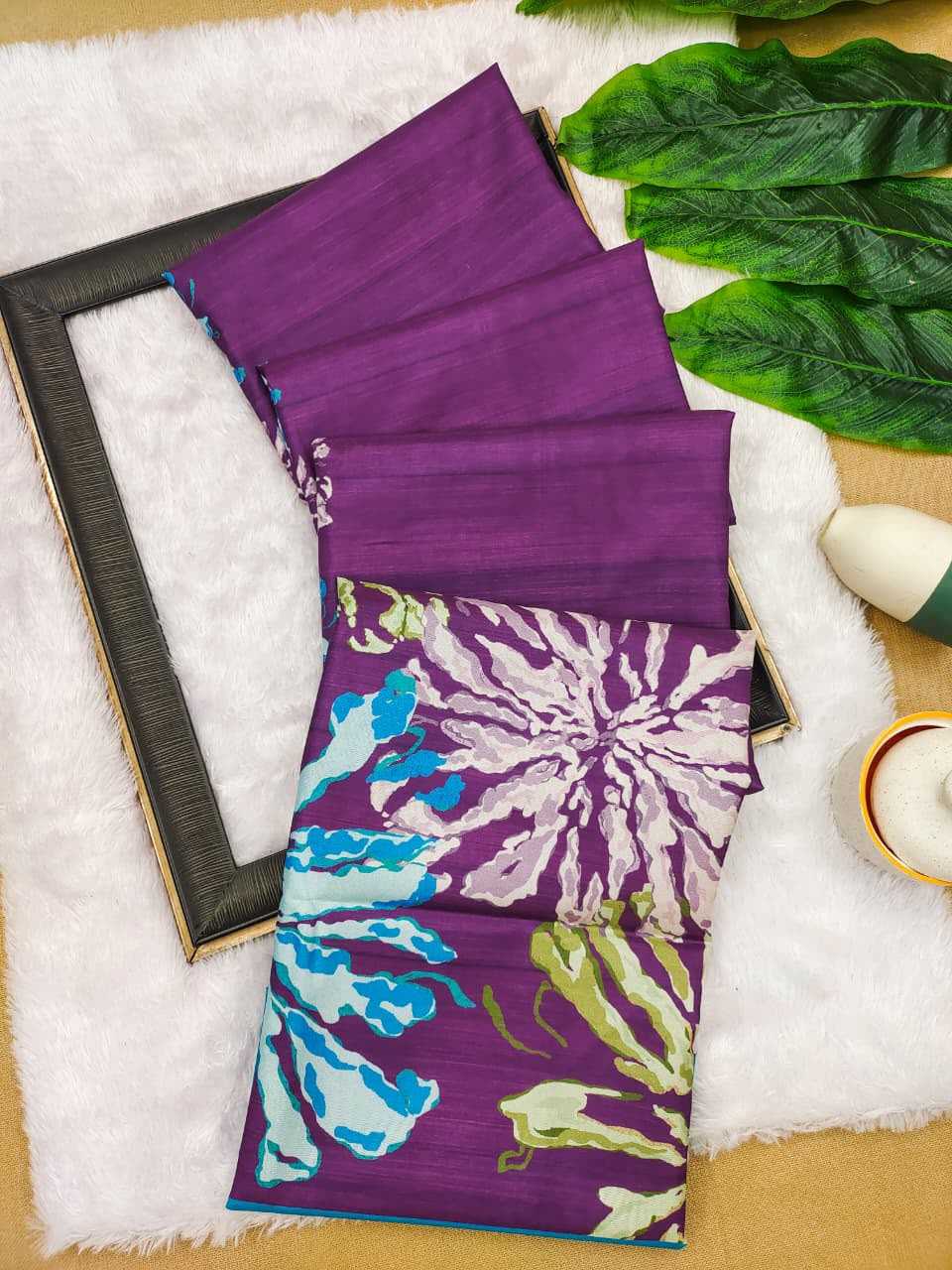Cosmos Soft Silk Designer Saree