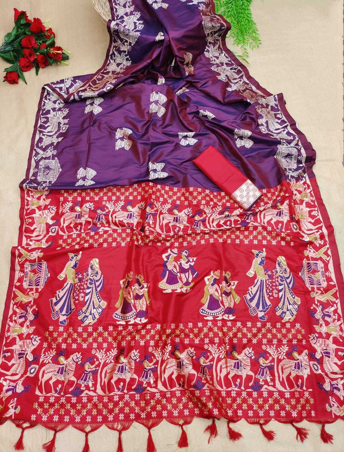 Dhanvi Soft Silk Saree